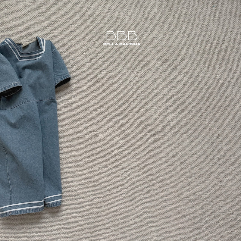 Bella Bambina - Korean Baby Fashion - #babyoninstagram - Bebe Sailor Long Suit - 6