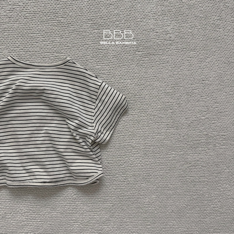 Bella Bambina - Korean Baby Fashion - #babyoninstagram - Bangbang Striped Tee - 10