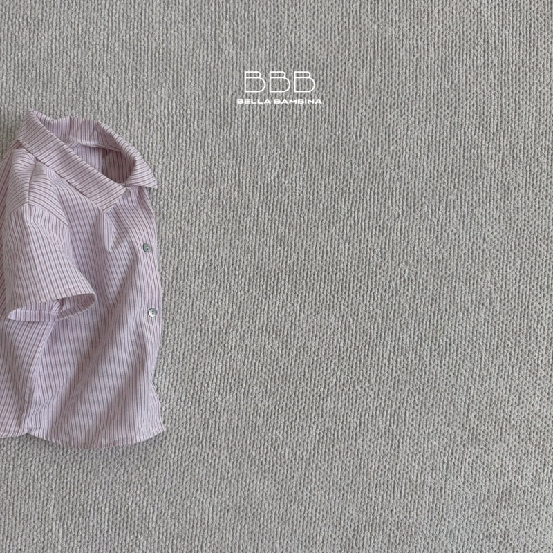 Bella Bambina - Korean Baby Fashion - #babyootd - Bebe Plain Shirt Set - 5