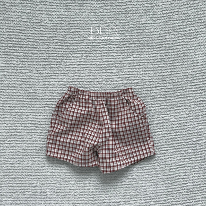 Bella Bambina - Korean Baby Fashion - #babyootd - Check Pants - 9