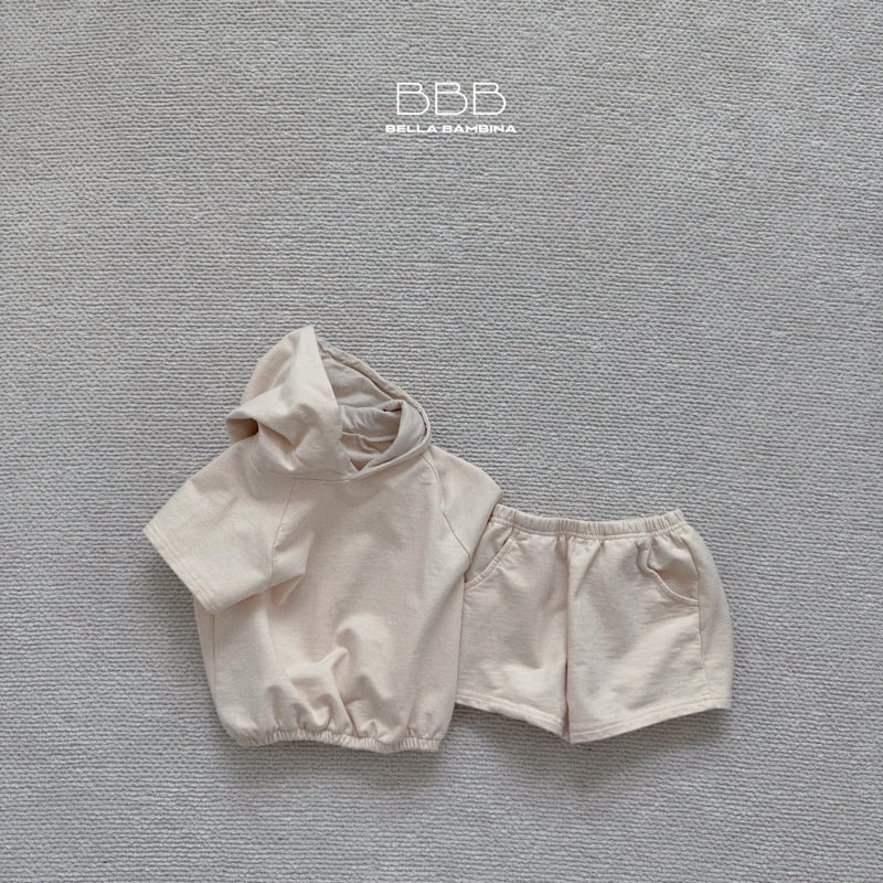 Bella Bambina - Korean Baby Fashion - #babyoutfit - Bebe Pupu Hoodie Set - 2