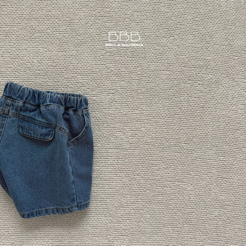 Bella Bambina - Korean Baby Fashion - #babyootd - Bebe Tuk Denim Pants - 4