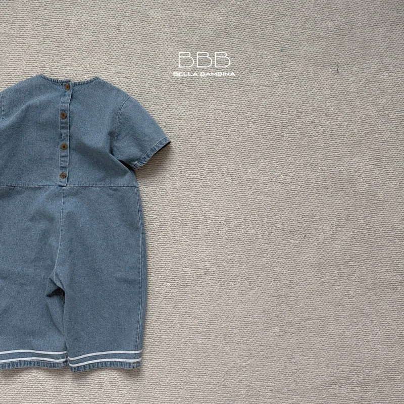 Bella Bambina - Korean Baby Fashion - #babyoutfit - Bebe Sailor Long Suit - 8