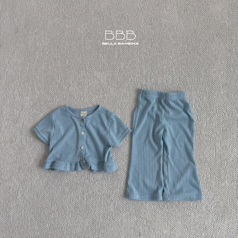 Bella Bambina - Korean Baby Fashion - #babyoutfit - Bebe Mini Short Sleeve Set - 7