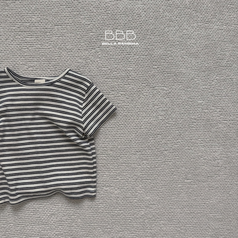 Bella Bambina - Korean Baby Fashion - #babyoutfit - Bebe Nell Stripe Set - 7