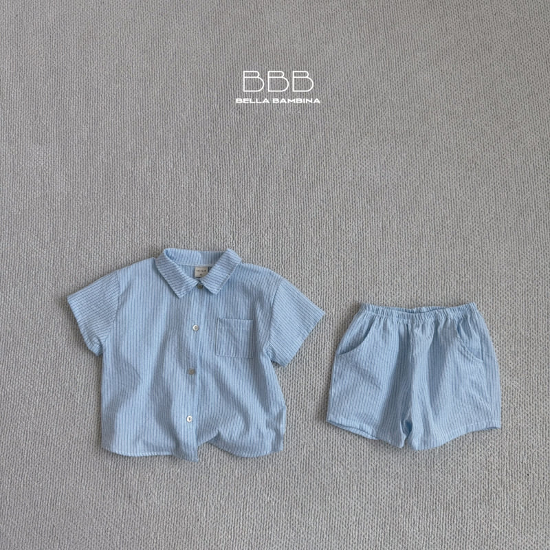 Bella Bambina - Korean Baby Fashion - #babywear - Bebe Plain Shirt Set - 8