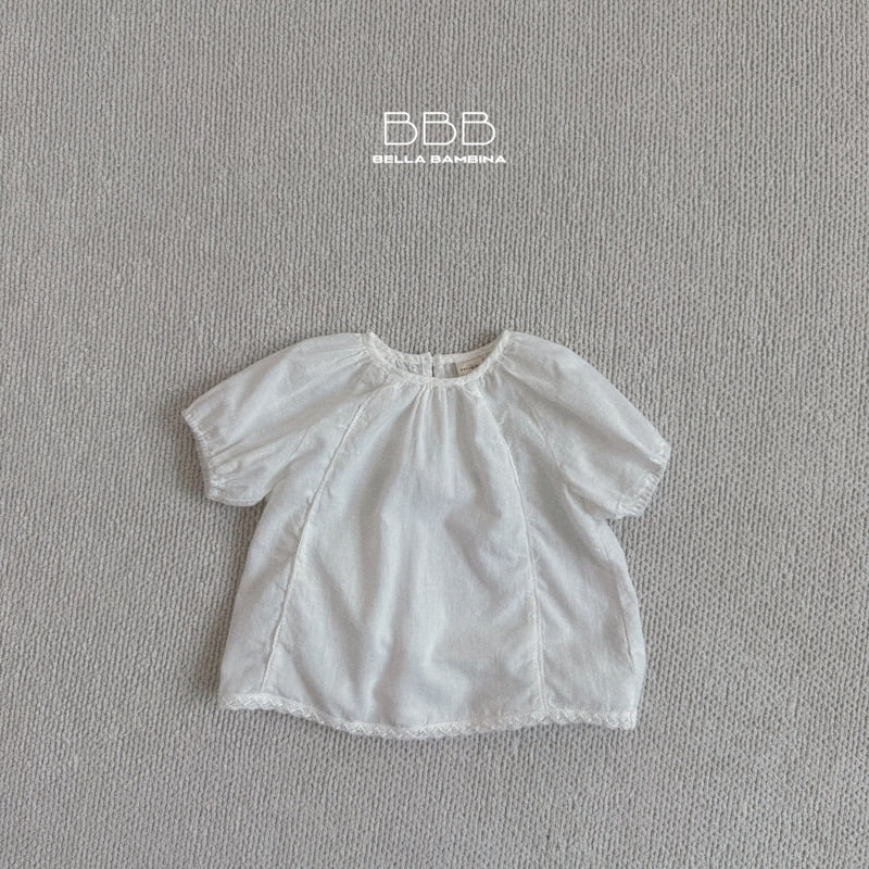 Bella Bambina - Korean Baby Fashion - #onlinebabyboutique - Bebe Milk Blouse - 3