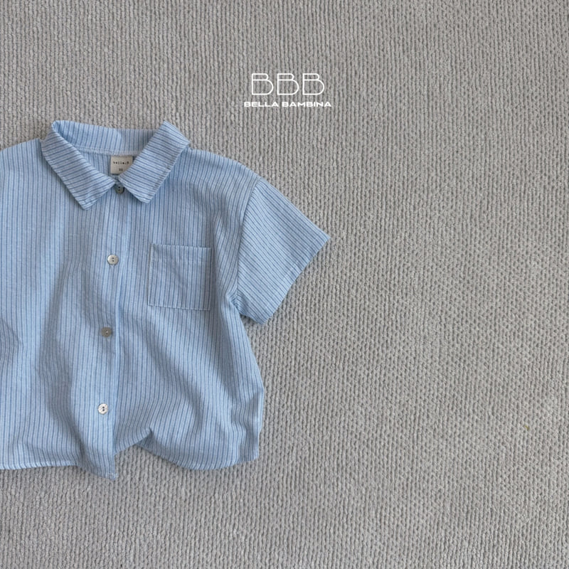 Bella Bambina - Korean Baby Fashion - #onlinebabyshop - Bebe Plain Shirt Set - 10