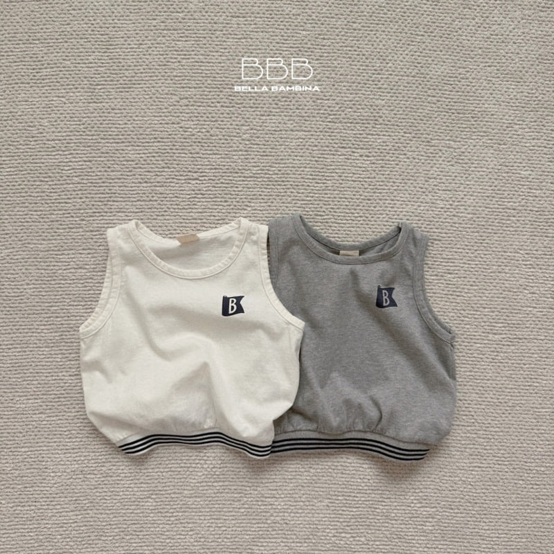 Bella Bambina - Korean Children Fashion - #Kfashion4kids - Biby Sleeveless Tee