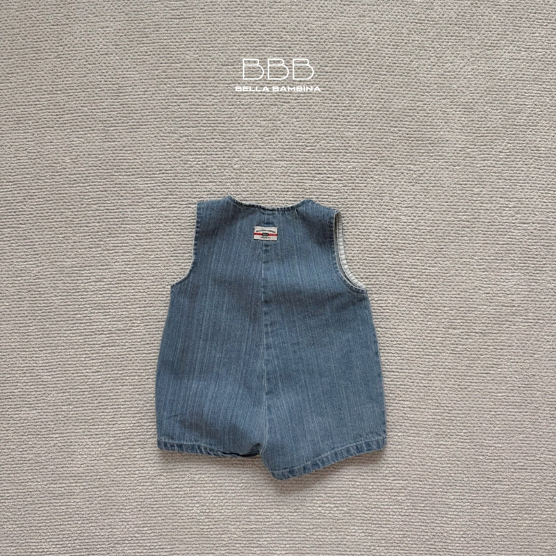 Bella Bambina - Korean Children Fashion - #childofig - Rose Denim Suit - 5