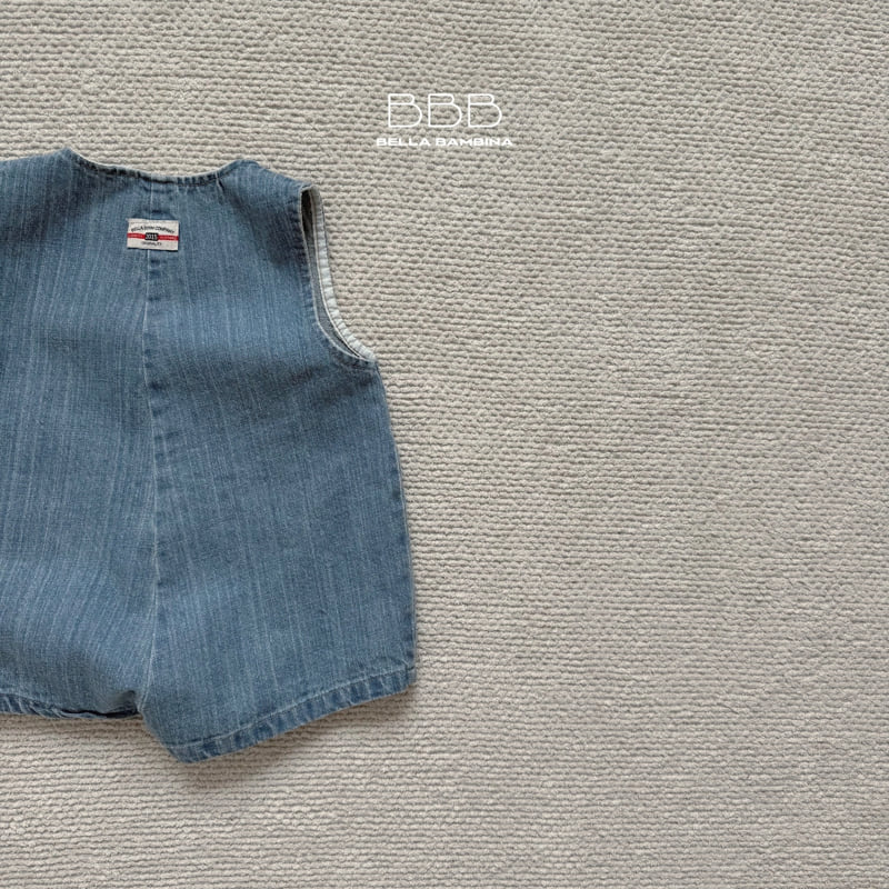 Bella Bambina - Korean Children Fashion - #childofig - Rose Denim Suit - 6