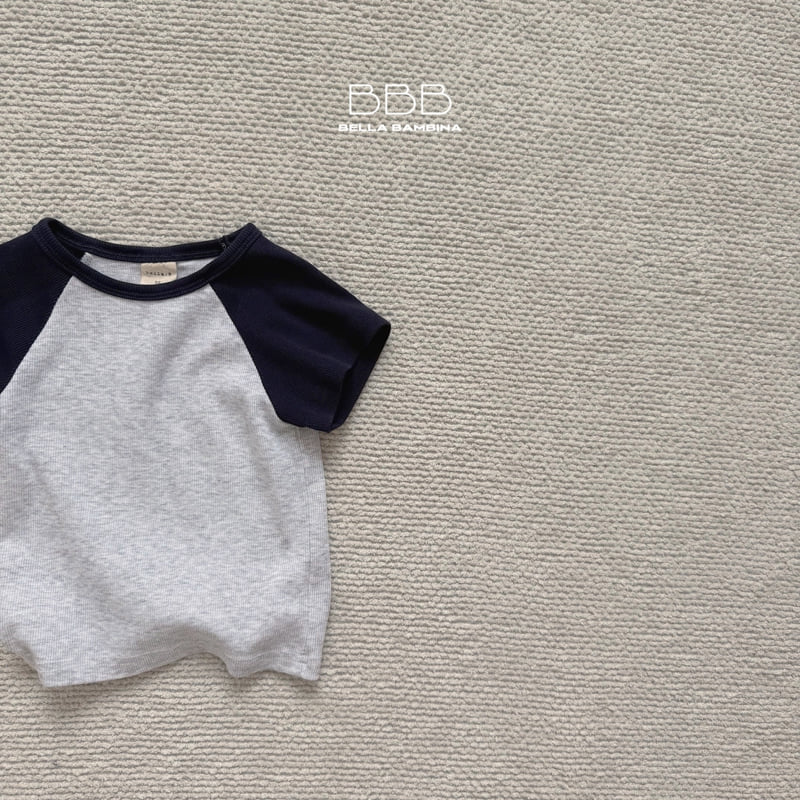 Bella Bambina - Korean Children Fashion - #childofig - Color Raglan Tee - 8