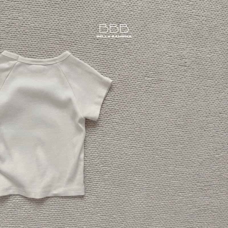 Bella Bambina - Korean Children Fashion - #childrensboutique - Ribbed Raglan Tee - 6