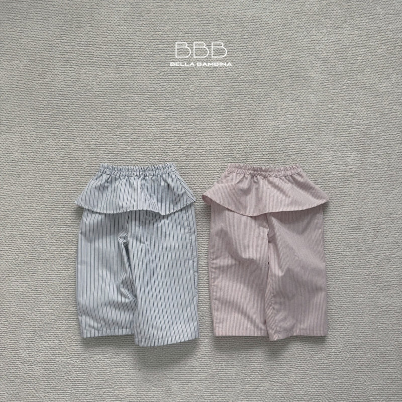 Bella Bambina - Korean Children Fashion - #childrensboutique - Stripe Chubby Pants