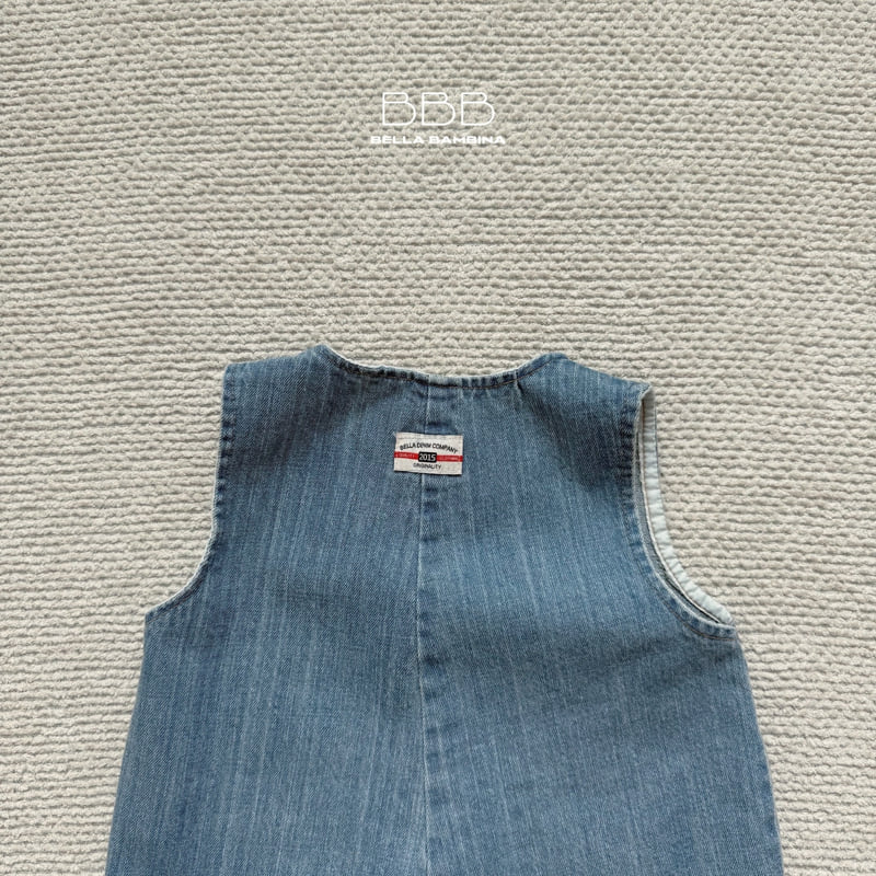 Bella Bambina - Korean Children Fashion - #childrensboutique - Rose Denim Suit - 7