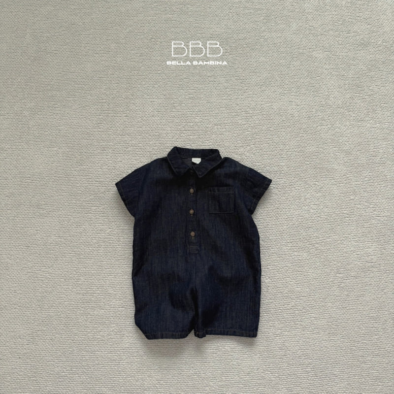 Bella Bambina - Korean Children Fashion - #childrensboutique - Bow Denim Suit