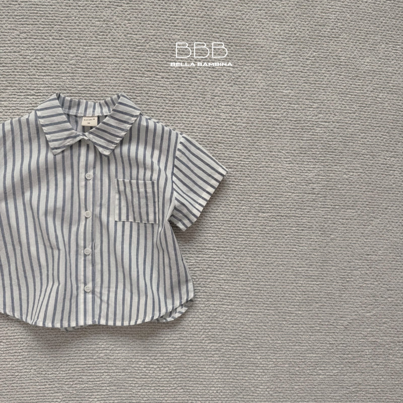 Bella Bambina - Korean Children Fashion - #designkidswear - Marron Shirt - 3