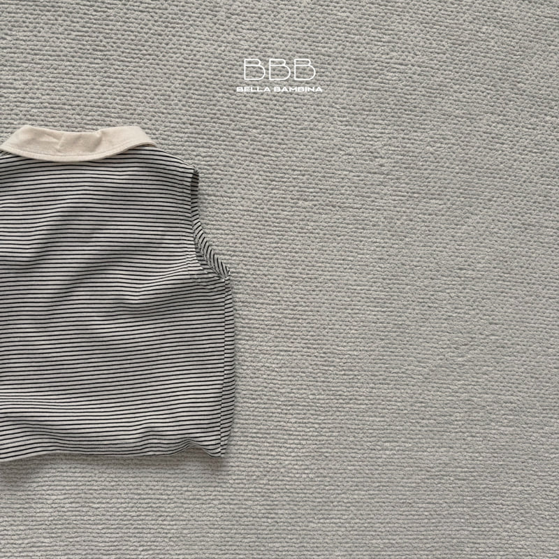 Bella Bambina - Korean Children Fashion - #discoveringself - Striped Collar Tee - 9