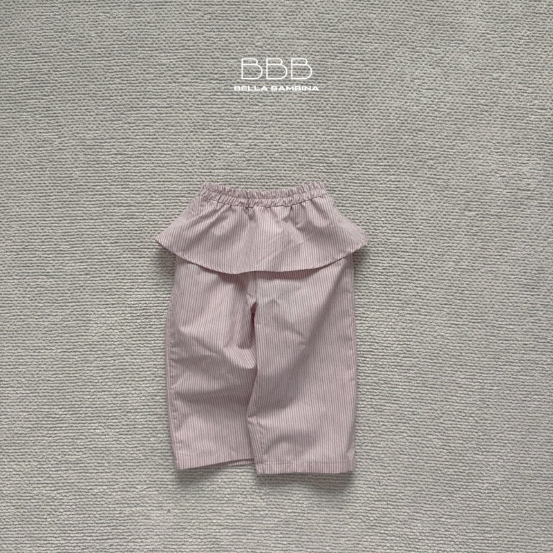 Bella Bambina - Korean Children Fashion - #discoveringself - Stripe Chubby Pants - 3