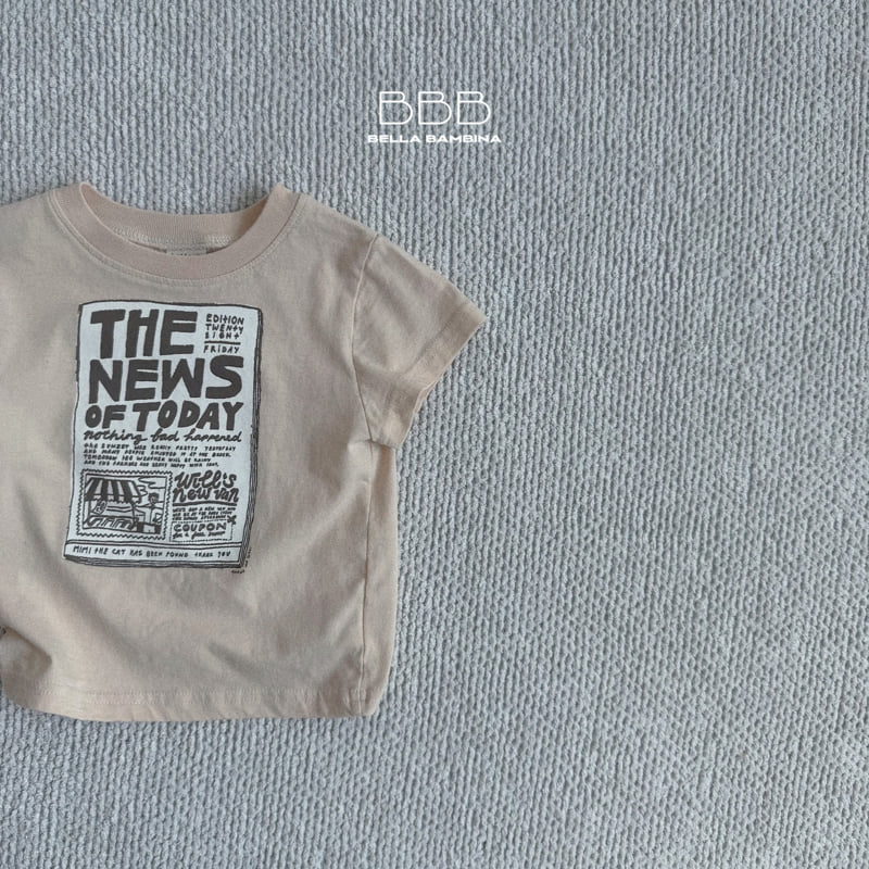 Bella Bambina - Korean Children Fashion - #discoveringself - Today Slim Tee - 11