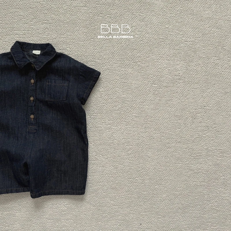 Bella Bambina - Korean Children Fashion - #discoveringself - Bow Denim Suit - 3