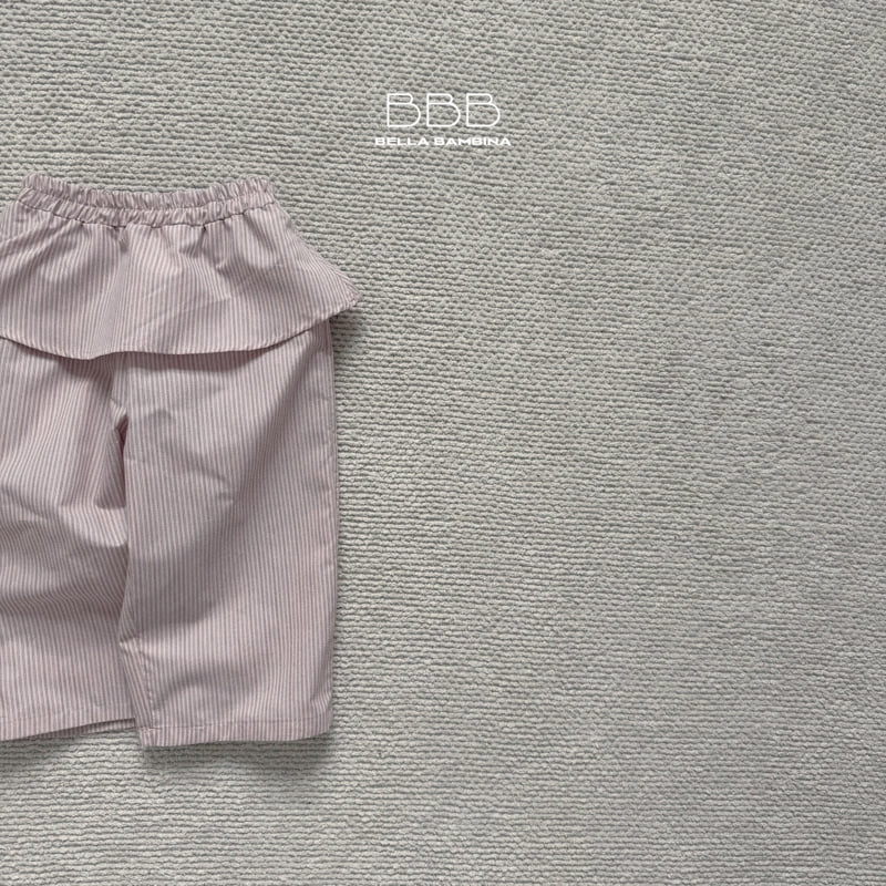 Bella Bambina - Korean Children Fashion - #discoveringself - Stripe Chubby Pants - 4