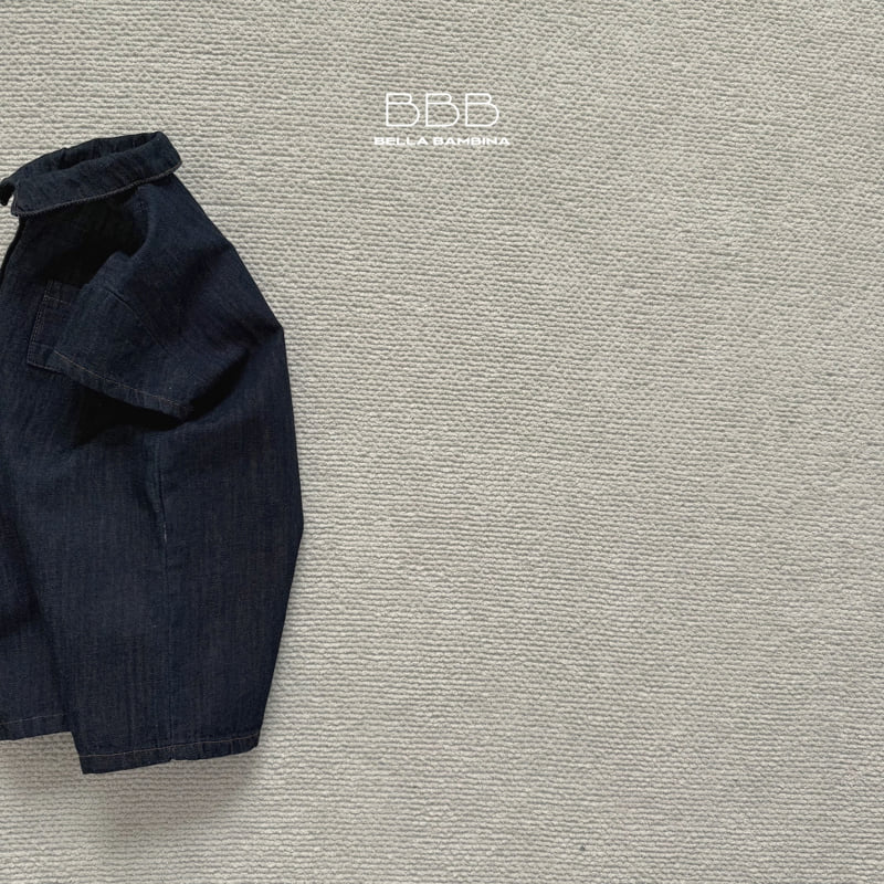 Bella Bambina - Korean Children Fashion - #discoveringself - Bow Denim Suit - 4