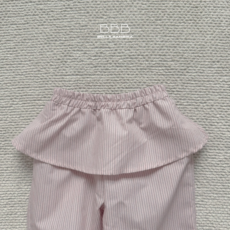 Bella Bambina - Korean Children Fashion - #kidsshorts - Stripe Chubby Pants - 5
