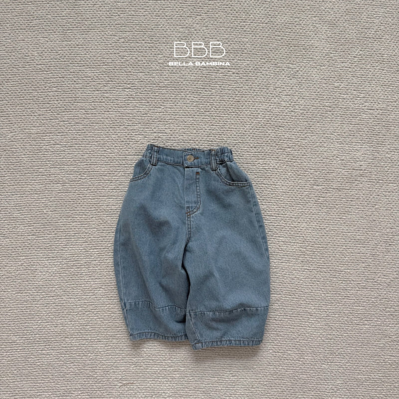 Bella Bambina - Korean Children Fashion - #kidsshorts - Light Denim Pants - 2
