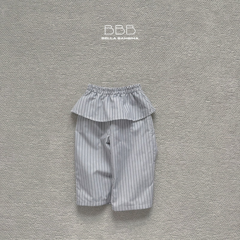 Bella Bambina - Korean Children Fashion - #kidzfashiontrend - Stripe Chubby Pants - 7