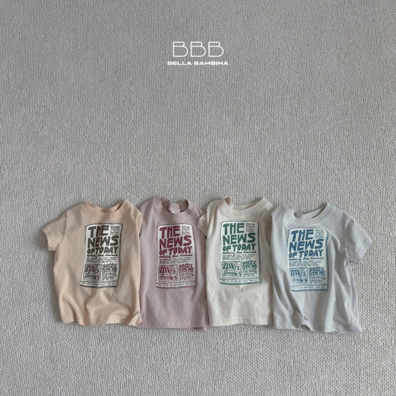 Bella Bambina - Korean Children Fashion - #kidzfashiontrend - Today Slim Tee