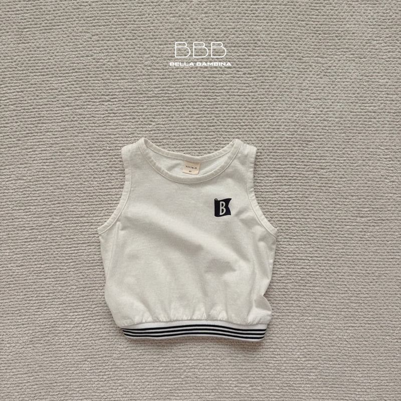Bella Bambina - Korean Children Fashion - #littlefashionista - Biby Sleeveless Tee - 2