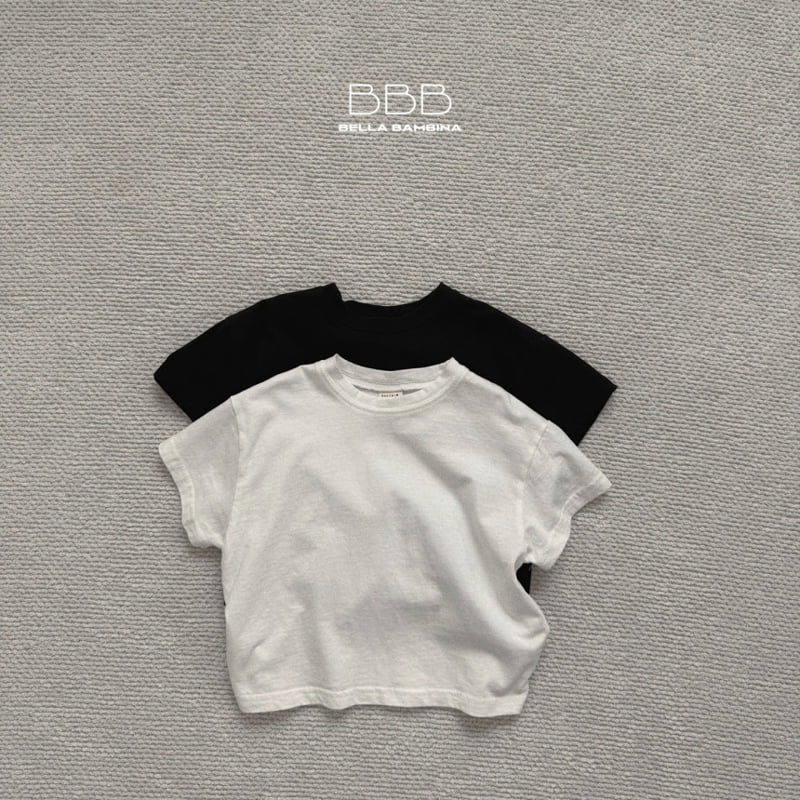 Bella Bambina - Korean Children Fashion - #littlefashionista - Solid Boxy Tee