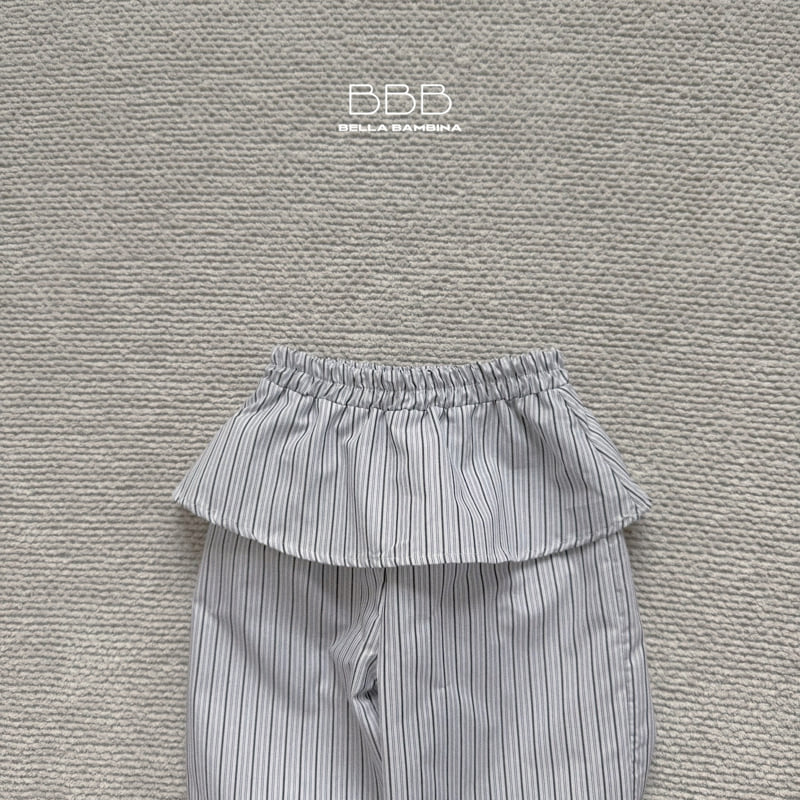 Bella Bambina - Korean Children Fashion - #magicofchildhood - Stripe Chubby Pants - 10
