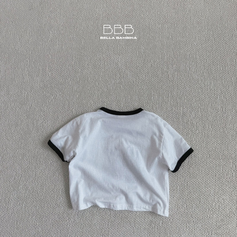Bella Bambina - Korean Children Fashion - #magicofchildhood - Ringer Color Tee - 5