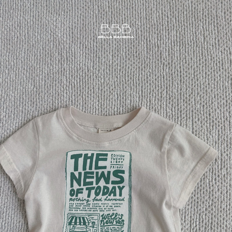 Bella Bambina - Korean Children Fashion - #littlefashionista - Today Slim Tee - 4