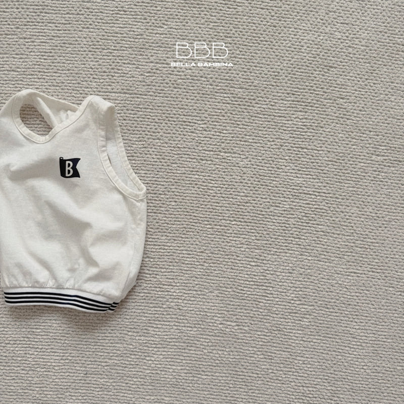 Bella Bambina - Korean Children Fashion - #magicofchildhood - Biby Sleeveless Tee - 4