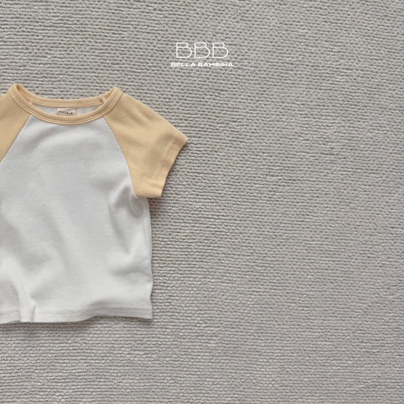 Bella Bambina - Korean Children Fashion - #minifashionista - Color Raglan Tee - 5