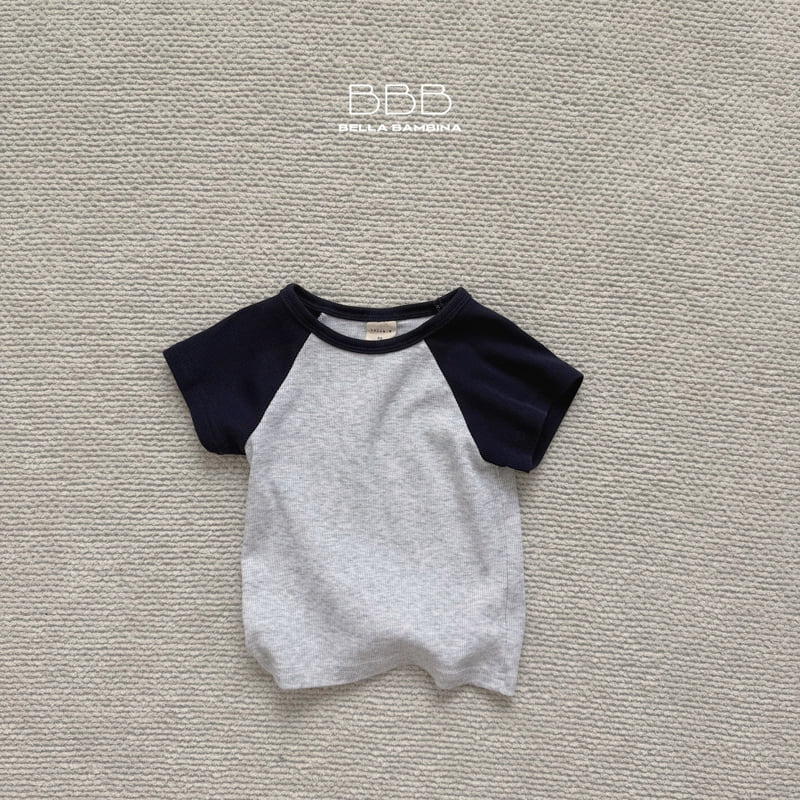 Bella Bambina - Korean Children Fashion - #prettylittlegirls - Color Raglan Tee - 6