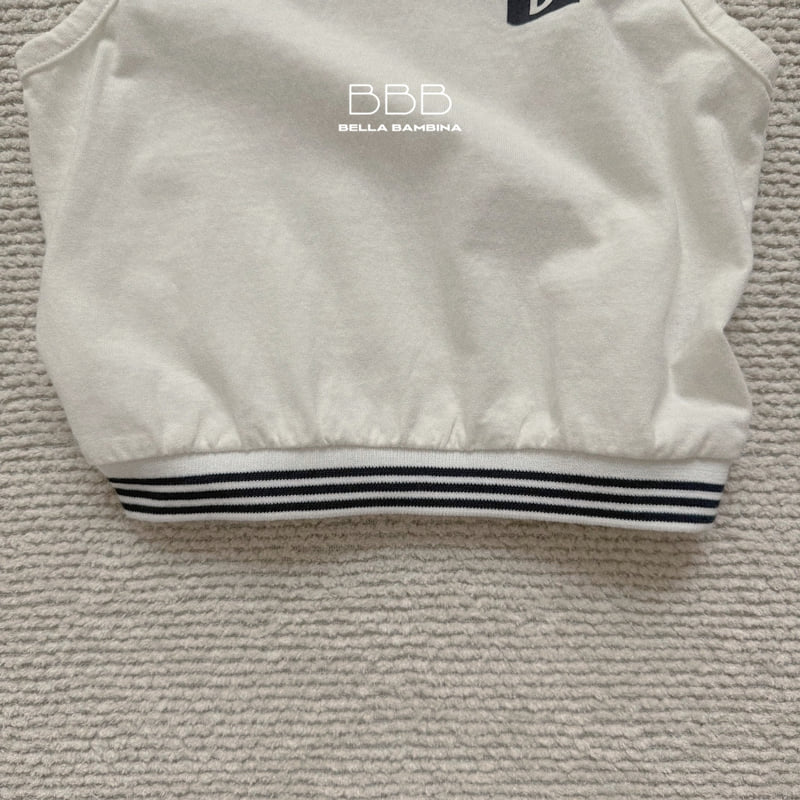 Bella Bambina - Korean Children Fashion - #todddlerfashion - Biby Sleeveless Tee - 6