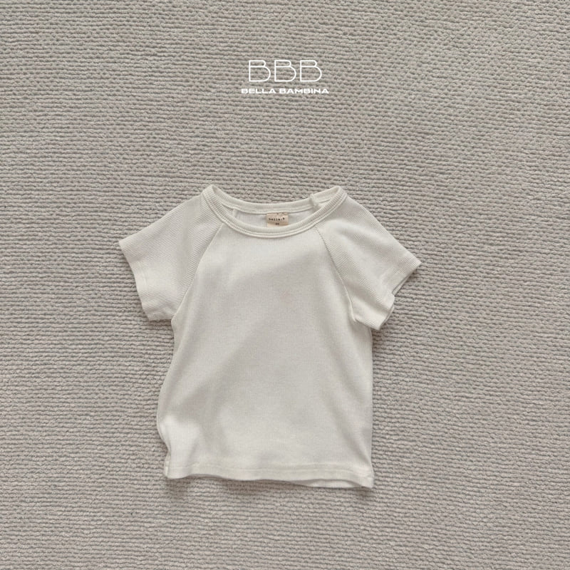 Bella Bambina - Korean Children Fashion - #toddlerclothing - Ribbed Raglan Tee - 3