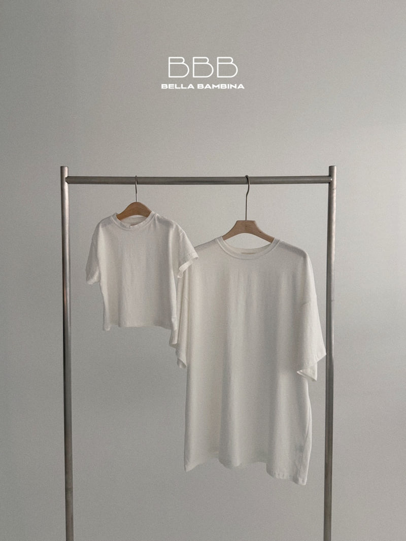 Bella Bambina - Korean Women Fashion - #momslook - Adult Summer Solid Boxy Tee - 5