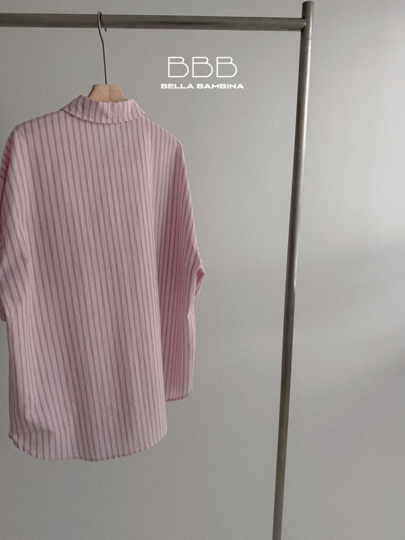Bella Bambina - Korean Women Fashion - #momslook - Adult Marron Shirt - 6