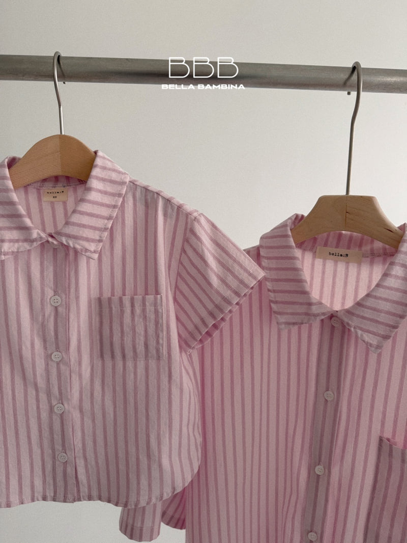 Bella Bambina - Korean Women Fashion - #momslook - Adult Marron Shirt - 8