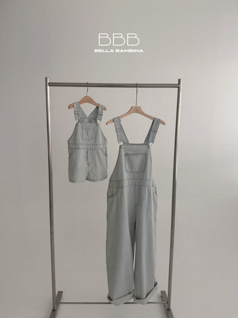 Bella Bambina - Korean Women Fashion - #thelittlethings - Adult Bro Stripe Overalls - 6