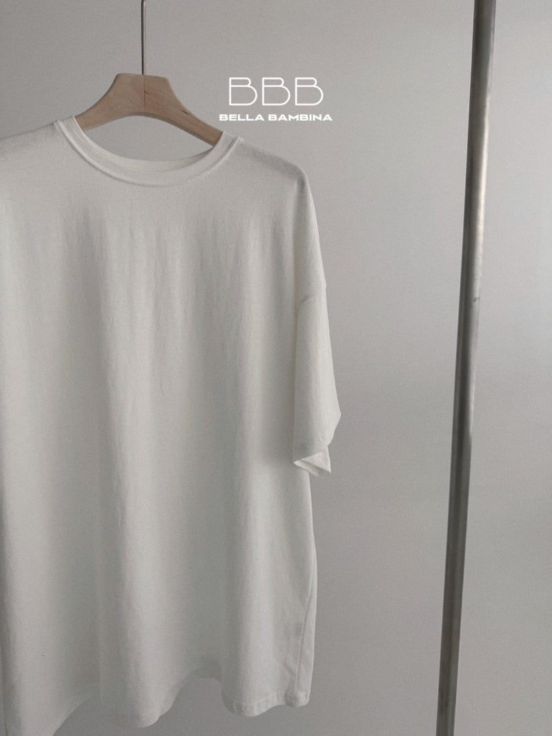 Bella Bambina - Korean Women Fashion - #thatsdarling - Adult Summer Solid Boxy Tee - 4
