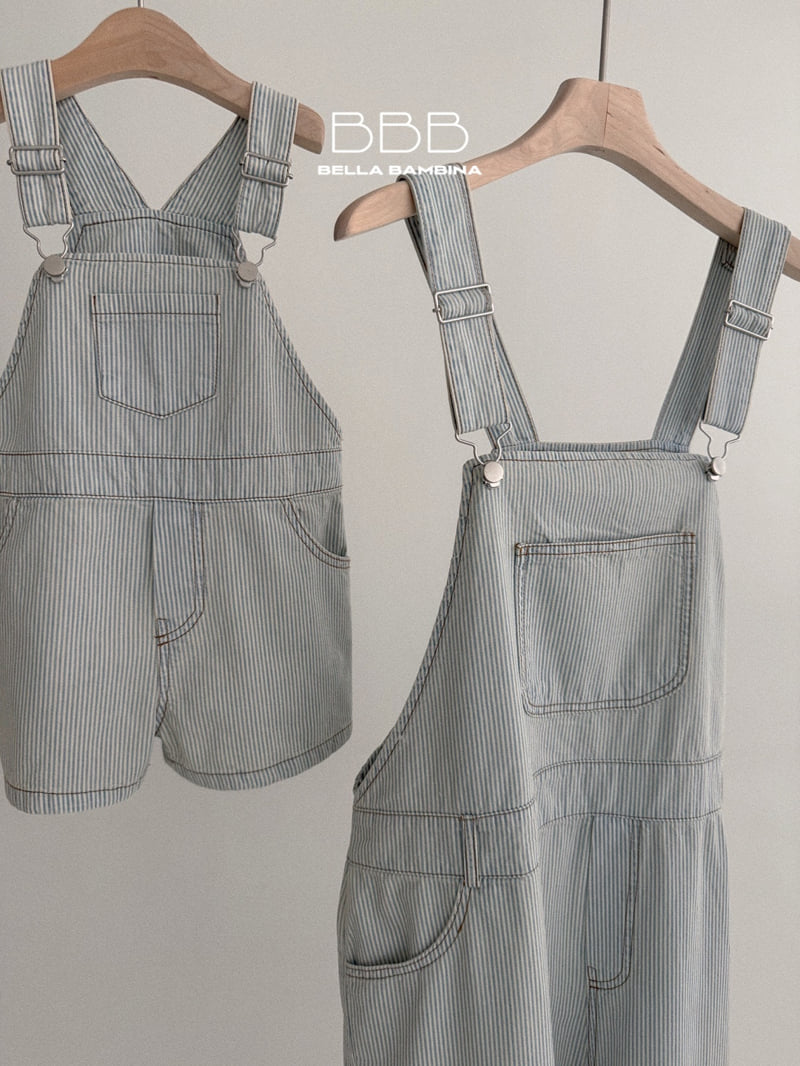 Bella Bambina - Korean Women Fashion - #womensfashion - Adult Bro Stripe Overalls - 8