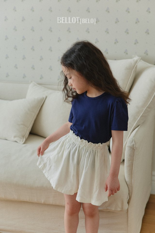 Bellot - Korean Children Fashion - #childrensboutique - Linen Skirt Shorts - 2