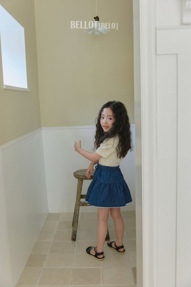 Bellot - Korean Children Fashion - #designkidswear - Celine Shirring Tee - 5