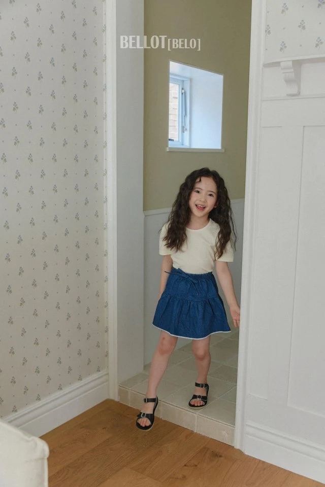 Bellot - Korean Children Fashion - #discoveringself - Celine Shirring Tee - 6